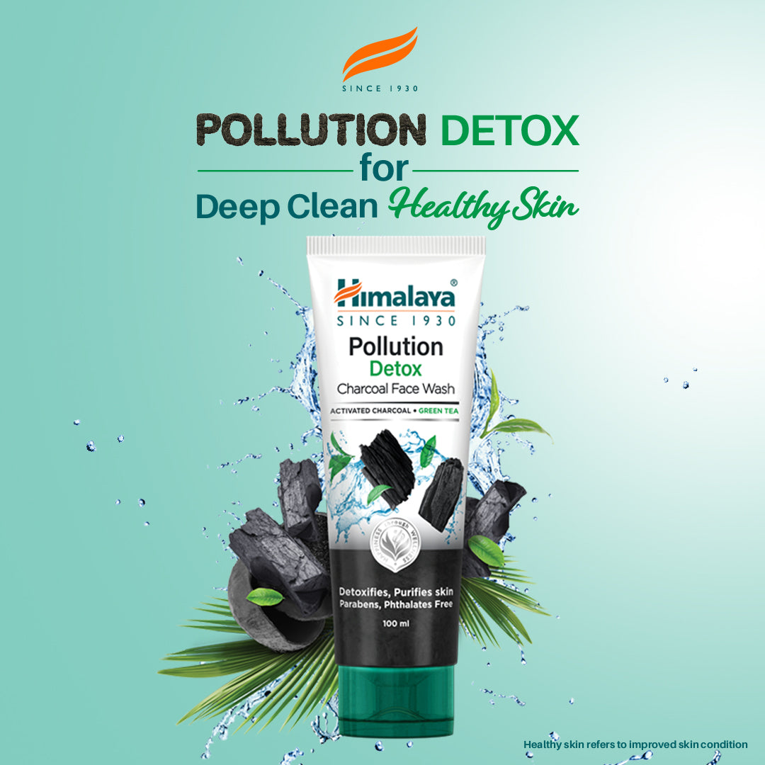 Pollution Detox Charcoal Face Wash