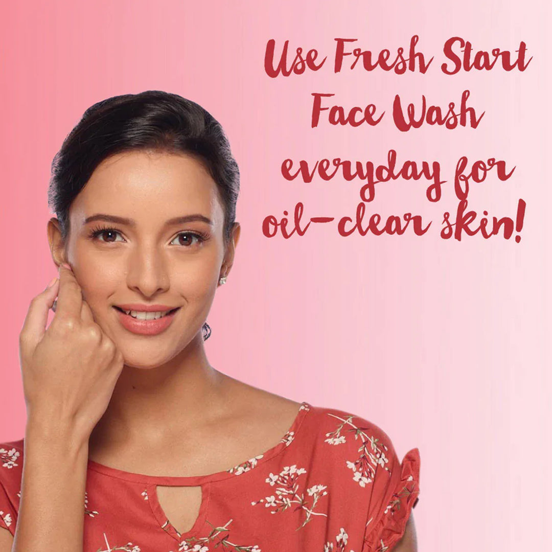 Fresh Start Oil Clear Face Wash - Strawberry 100ml